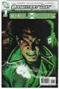 GREEN LANTERN: EMERALD WARRIORS #1 – BRIGHTEST DAY TIE-IN – RODOLFO MIGLIARI COVER - 2010