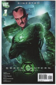 GREEN LANTERN MOVIE PREQUEL: SINESTRO #1 – PHOTO COVER – THE CHOSEN ONE - 2011