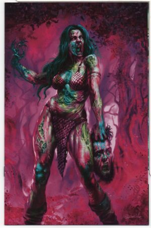 DIE!NAMITE NEVER DIES #2 – 1:10 FOC ULTRAVIOLET VIRGIN VARIANT – LUCIO PARRILLO - 2022