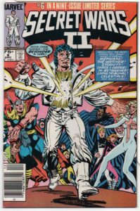 SECRET WARS II #6 – 1ST PRINT – AL MILGROM COVER – JIM SHOOTER – LIFE RULES - 1985