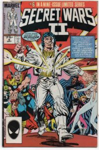SECRET WARS II #6 – 2ND PRINT – AL MILGROM COVER – JIM SHOOTER – LIFE RULES - 1985
