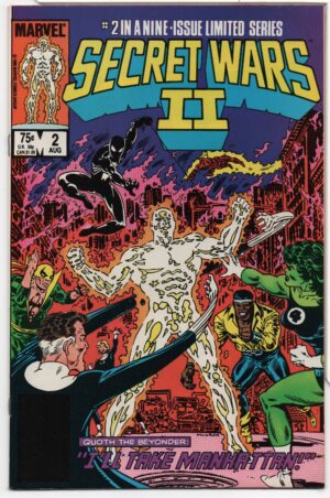 SECRET WARS II #2 – I'LL TAKE MANHATTAN – JIM SHOOTER - AL MILGROM – DIRECT - 1985