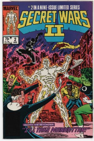 SECRET WARS II #2 – I'LL TAKE MANHATTAN – JIM SHOOTER - AL MILGROM – DIRECT - 1985