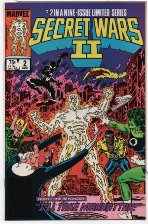 SECRET WARS II #2 – I'LL TAKE MANHATTAN – JIM SHOOTER - AL MILGROM – DIRECT - 1985