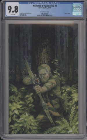 WARLORDS OF APPALACHIA #1 – CGC 9.8 NM/M - TYLER CROOK VIRGIN VARIANT – LIMITED 1 FOR 10 - 2016