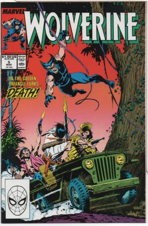 WOLVERINE #5 – 1ST APPEARANCES – HUNTERS MOON – JOHN BUSCEMA COVER - 1989