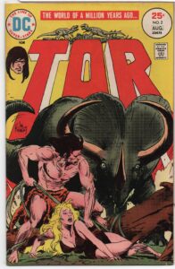 TOR #2 – 1ST PRINT – JOE KUBERT CREATION – 25 CENT COVER – DC COMICS - 1975
