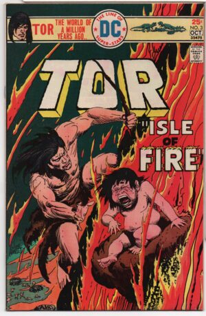 TOR #3 – 1ST PRINT – JOE KUBERT CREATION – 25 CENT COVER – DC COMICS - 1975