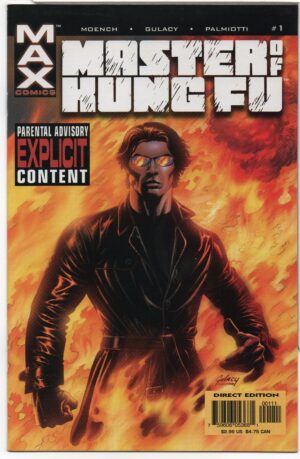 SHANG-CHI: MASTER OF KUNG FU #1 – EXPLICIT – KEY ISSUE – PAUL GULACY COVER - 2002