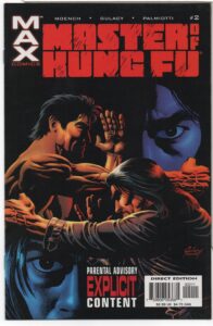 SHANG-CHI: MASTER OF KUNG FU #2 – EXPLICIT – HELLFIRE APOCALYPSE - PAUL GULACY COVER - 2002