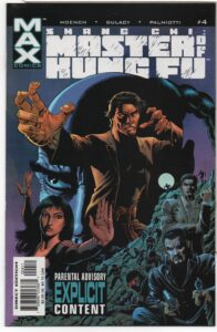 SHANG-CHI: MASTER OF KUNG FU #4 – EXPLICIT – 1ST CALDER - PAUL GULACY COVER - 2003
