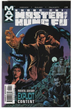 SHANG-CHI: MASTER OF KUNG FU #4 – EXPLICIT – 1ST CALDER - PAUL GULACY COVER - 2003