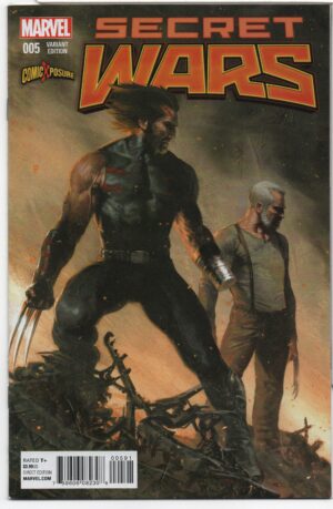 SECRET WARS #5 – COMICXPOSURE VARIANT – DOCTOR DOOM – GABRIELE DELL’OTTO - 2015