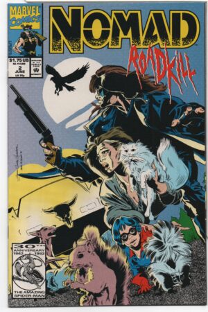 NOMAD #2 – ROADKILL - 1ST PRINT – 1ST APPEARANCES - S. CLARKE HAWBAKER - 1992