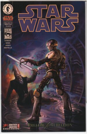 STAR WARS #3 – ANOTHER UNIVERSE HOLOCHROME EDITION – KEN KELLY COVER - 1999