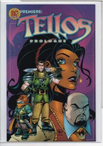 TELLOS PROLOGUE #1 – DF EXCLUSIVE – NUMBERED COA – MIKE WIERINGO COVER - 1999