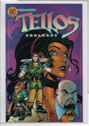 TELLOS PROLOGUE #1 – DF EXCLUSIVE – NUMBERED COA – MIKE WIERINGO COVER - 1999