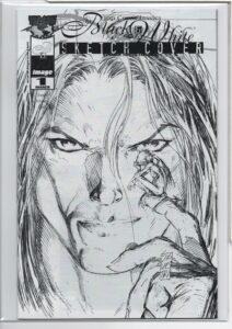 TOP COW CLASSICS: DARKNESS #1 – DF SKETCH VARIANT – NUMBERED COA - LIMITED - 2000