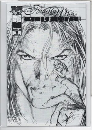 TOP COW CLASSICS: DARKNESS #1 – DF SKETCH VARIANT – NUMBERED COA - LIMITED - 2000