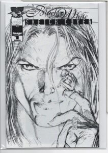 TOP COW CLASSICS: DARKNESS #1 – DF SKETCH VARIANT – NUMBERED COA - LIMITED - 2000
