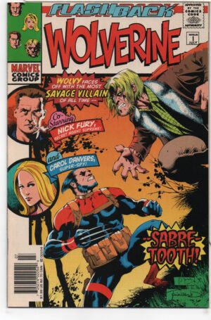 WOLVERINE #-1 – NEWSSTAND VARIANT – LARRY HAMA – CARY NORD COVER - 1997