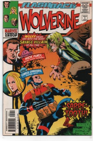WOLVERINE #-1 – BLACK WIDOW - CAPTAIN AMERICA – LARRY HAMA – CARY NORD COVER - 1997