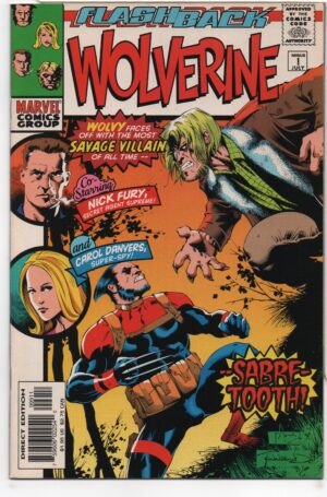 WOLVERINE #-1 – BLACK WIDOW - CAPTAIN AMERICA – LARRY HAMA – CARY NORD COVER - 1997