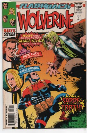 WOLVERINE #-1 – BLACK WIDOW - CAPTAIN AMERICA – LARRY HAMA – CARY NORD COVER - 1997