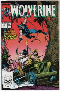 WOLVERINE #5 – 1ST APPEARANCES – HUNTERS MOON – JOHN BUSCEMA COVER - 1989