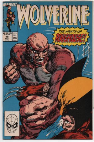 WOLVERINE #18 – FEATURING IRON MAN AND CAPTAIN AMERICA – JOHN BYRNE COVER - 1989