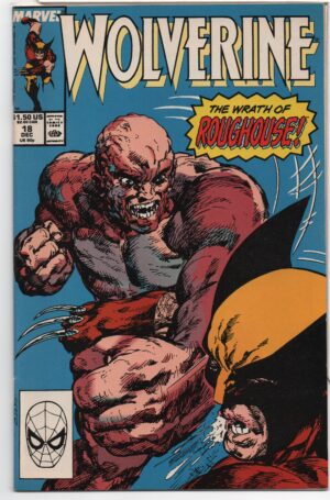 WOLVERINE #18 – FEATURING IRON MAN AND CAPTAIN AMERICA – JOHN BYRNE COVER - 1989