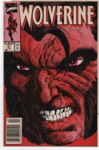 WOLVERINE #21 – DAREDEVIL APPEARANCE – 1ST RED CELESTIAL – JOHN BYRNE COVER - 1990