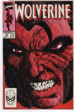 WOLVERINE #21 – DAREDEVIL APPEARANCE – 1ST RED CELESTIAL – JOHN BYRNE COVER - 1990