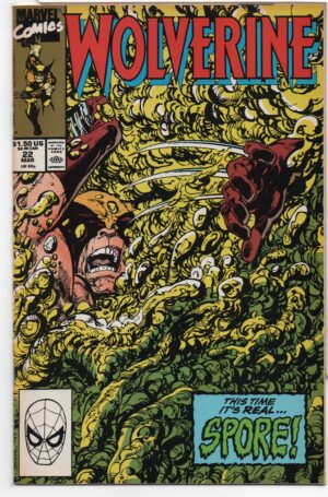WOLVERINE #22 – OUTBURST – ARCHIE GOODWIN – JOHN BYRNE COVER – DIRECT - 1990