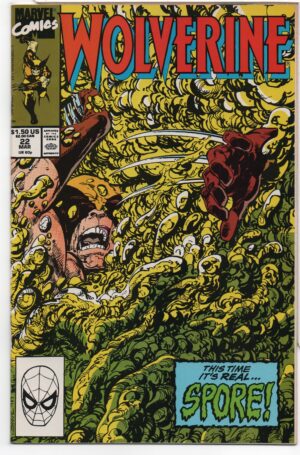 WOLVERINE #22 – OUTBURST – ARCHIE GOODWIN – JOHN BYRNE COVER – DIRECT - 1990