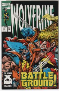WOLVERINE #68 – 1ST EPSILON RED – LARRY HAMA – MARK TEXEIRA COVER – DIRECT - 1993