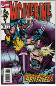 WOLVERINE #72 – INCLUDES TRADING CARD – SLEEPING GIANT – DWAYNE TURNER COVER – DIRECT - 1993